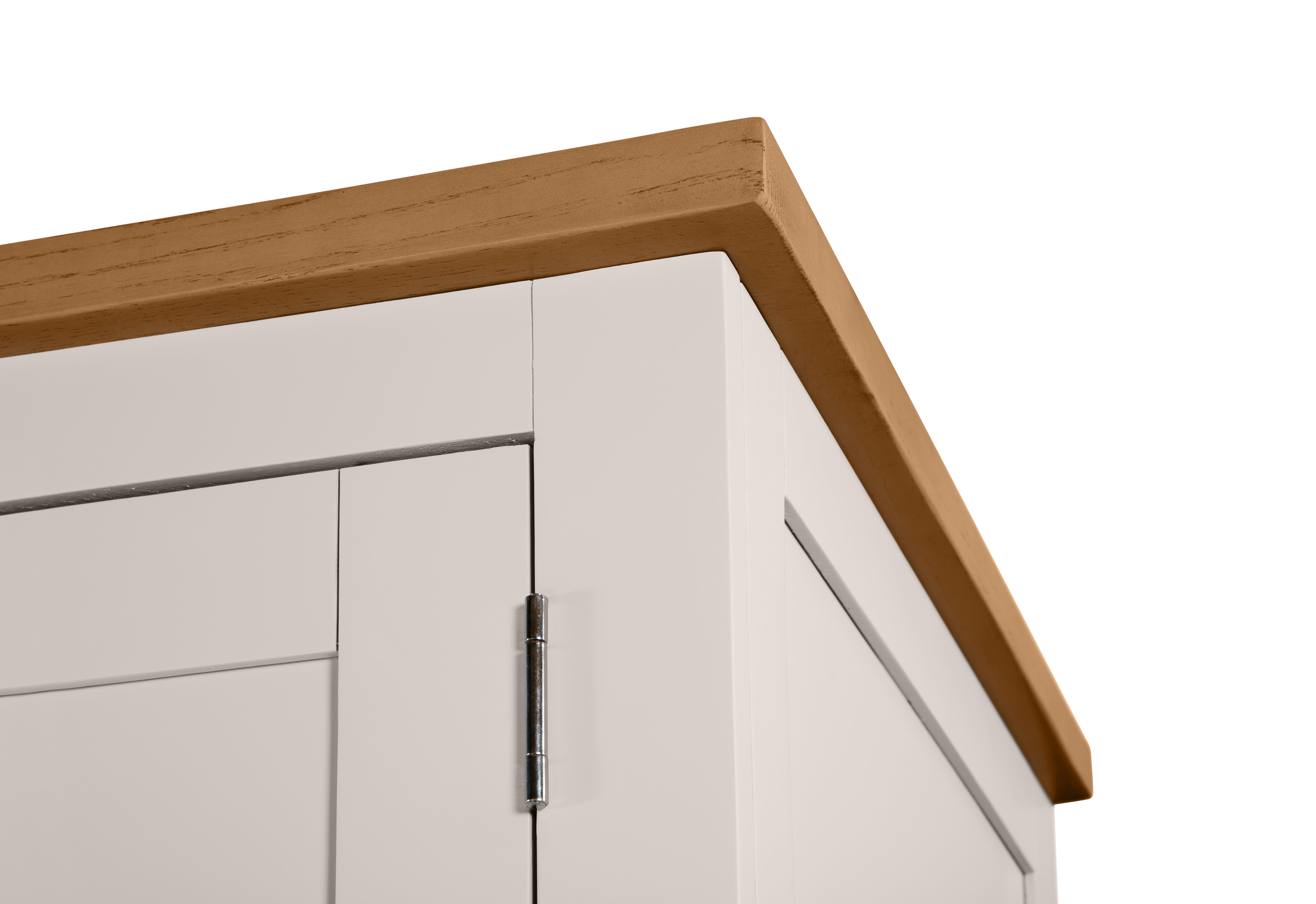 Chelsea Grey Oak Wood Double Wardrobe